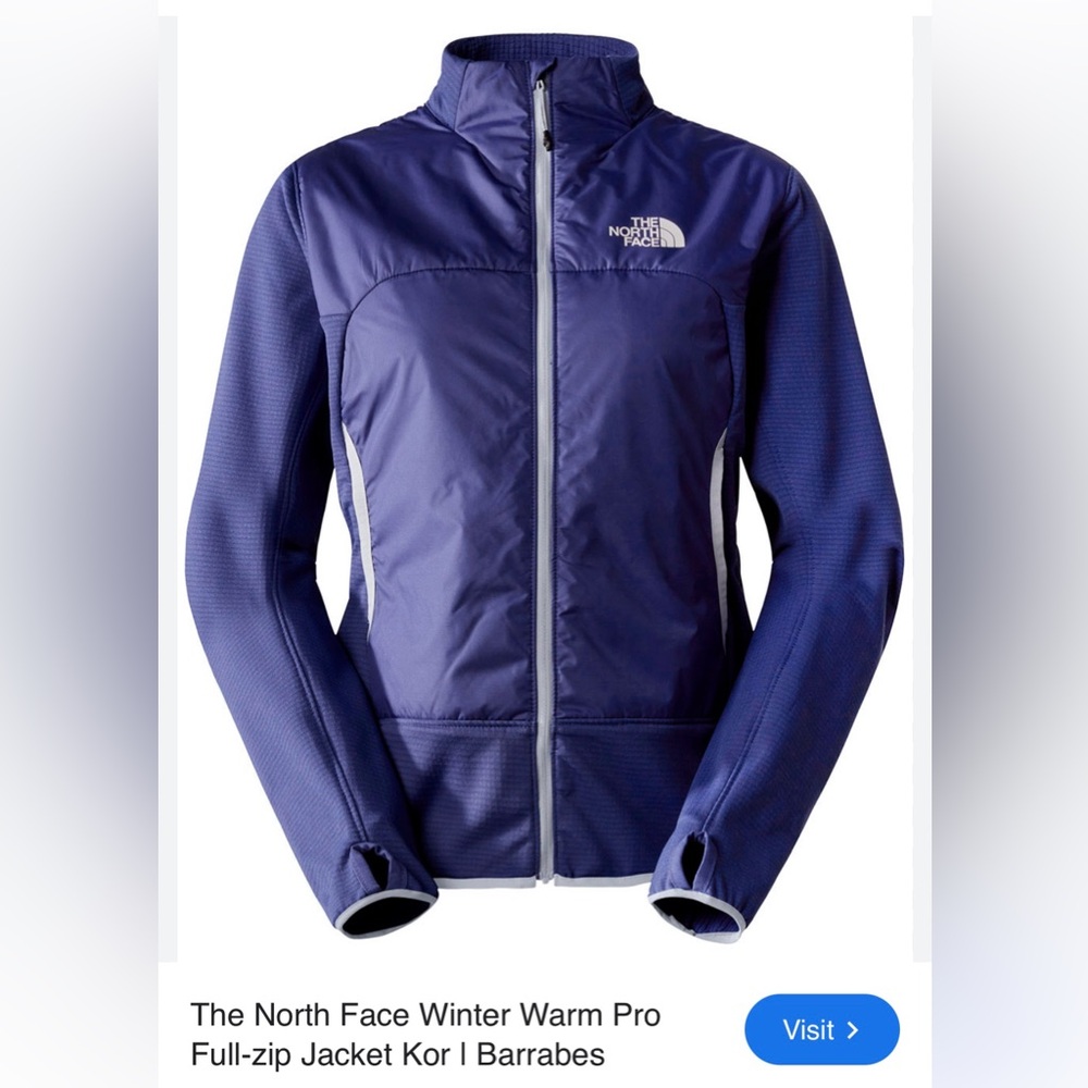 The North Face Women's Winter Warm Jacket purplish women’s L EUC